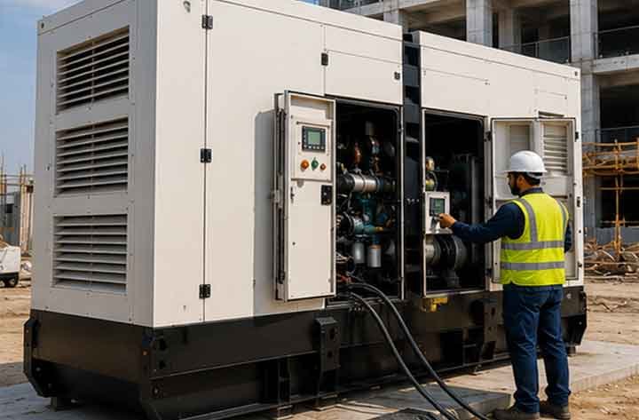 rental generator in abu dhabi