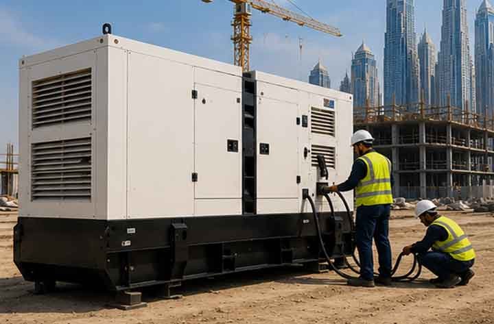 rental generator in uae