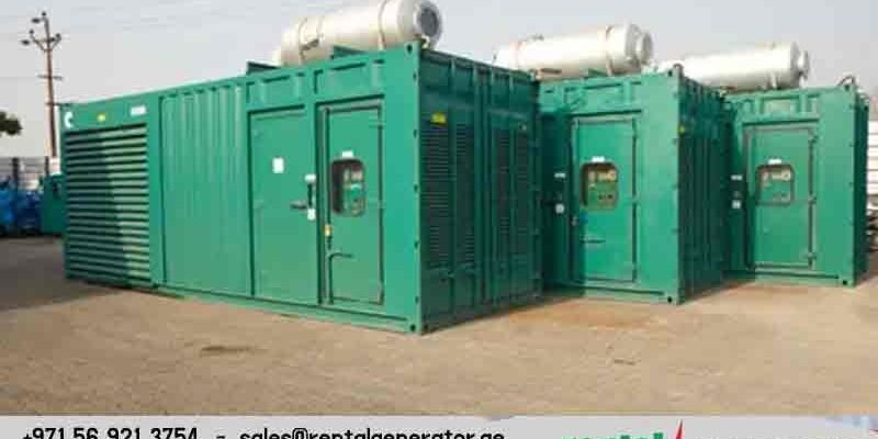 Fuel Efficient Rental Generator in Dubai