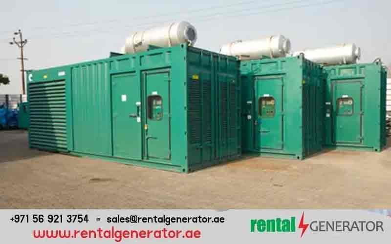 Fuel Efficient Rental Generator in Dubai