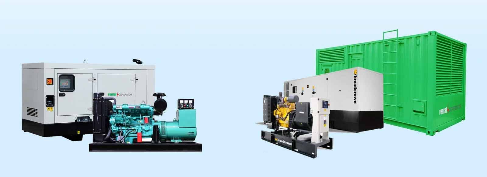 rental generator dubai