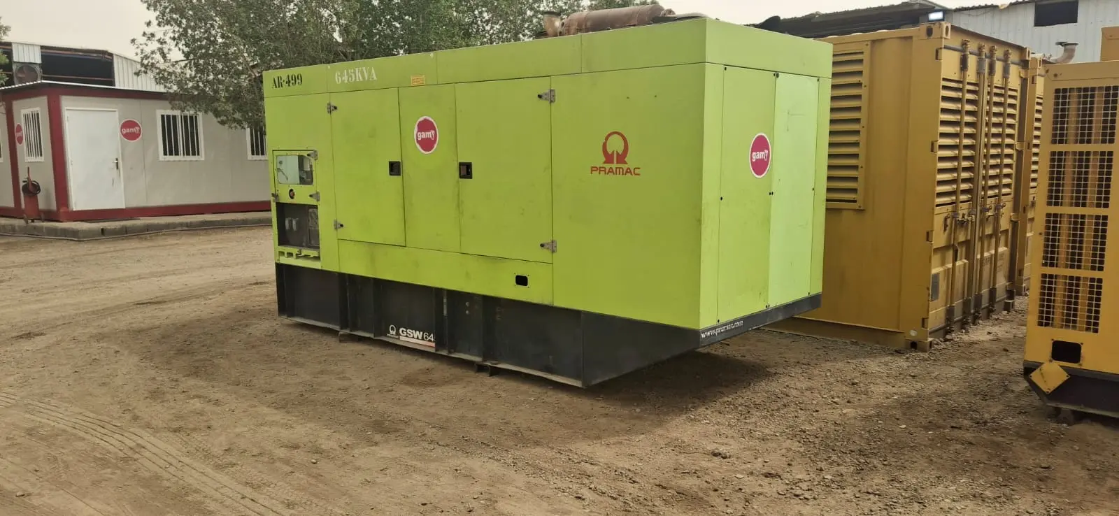 Diesel-powered generator rental Dubai