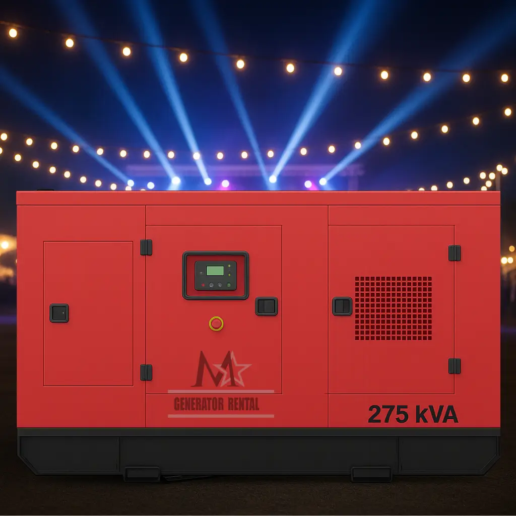 Generator rental for events UAE