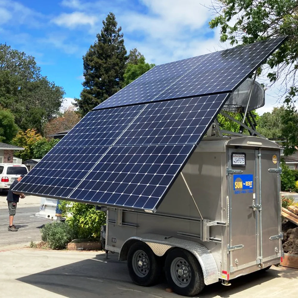 Solar-powered generator rental Dubai