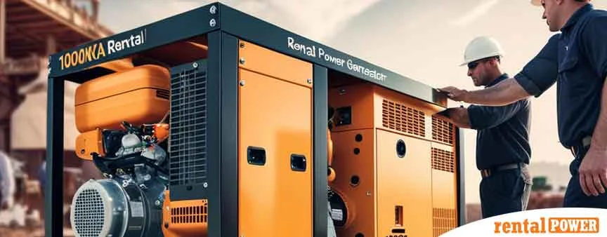 Generator rental services in UAE