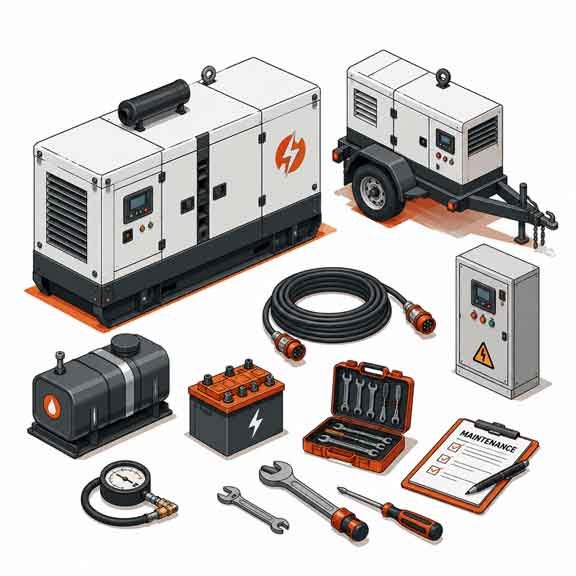 dubai generators on rent