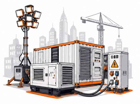 generator rental dubai