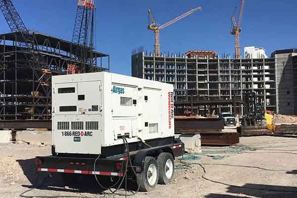 Temporary Generator Rental for Construction Projects