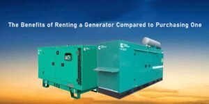 The Business Benefits of Emergency Generator Rental Services