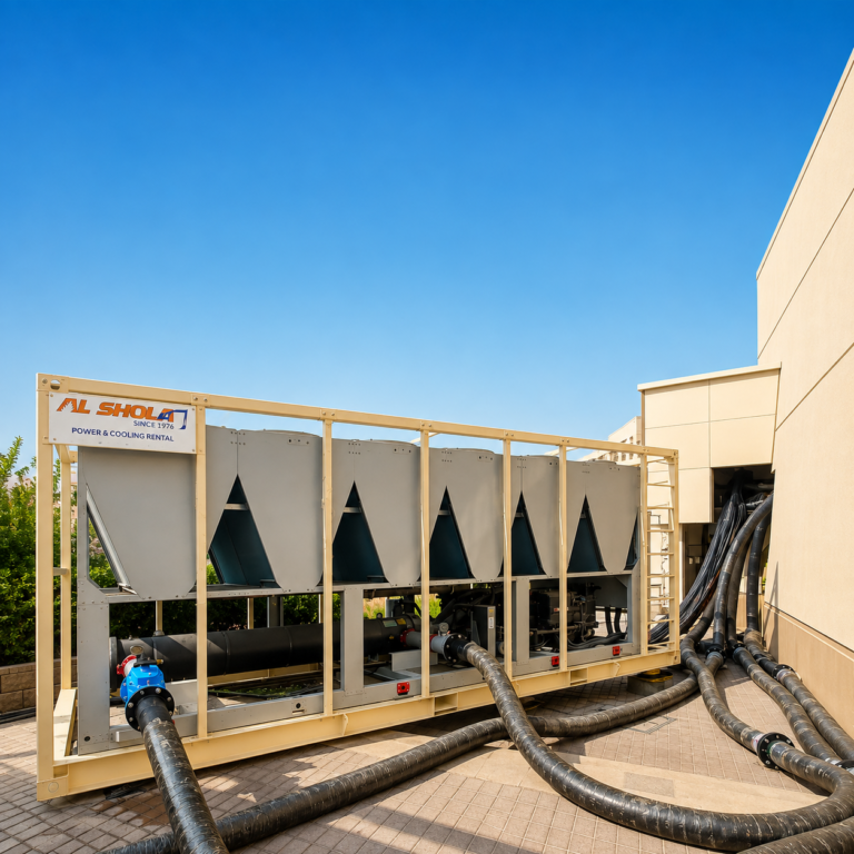 concrete cooling chiller rental uae